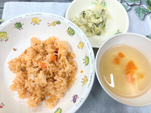 8月22日　昼食